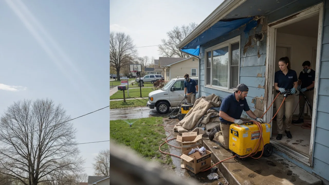 Basement Flood Cleanup in Sachse, TX near me